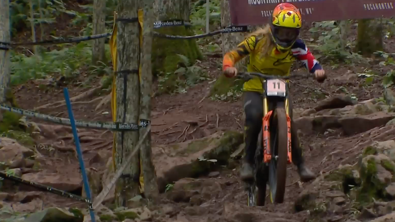 MTB World Cup 2022 – 09 – Snowshoe [FULL RACE – DHI] (ladies)